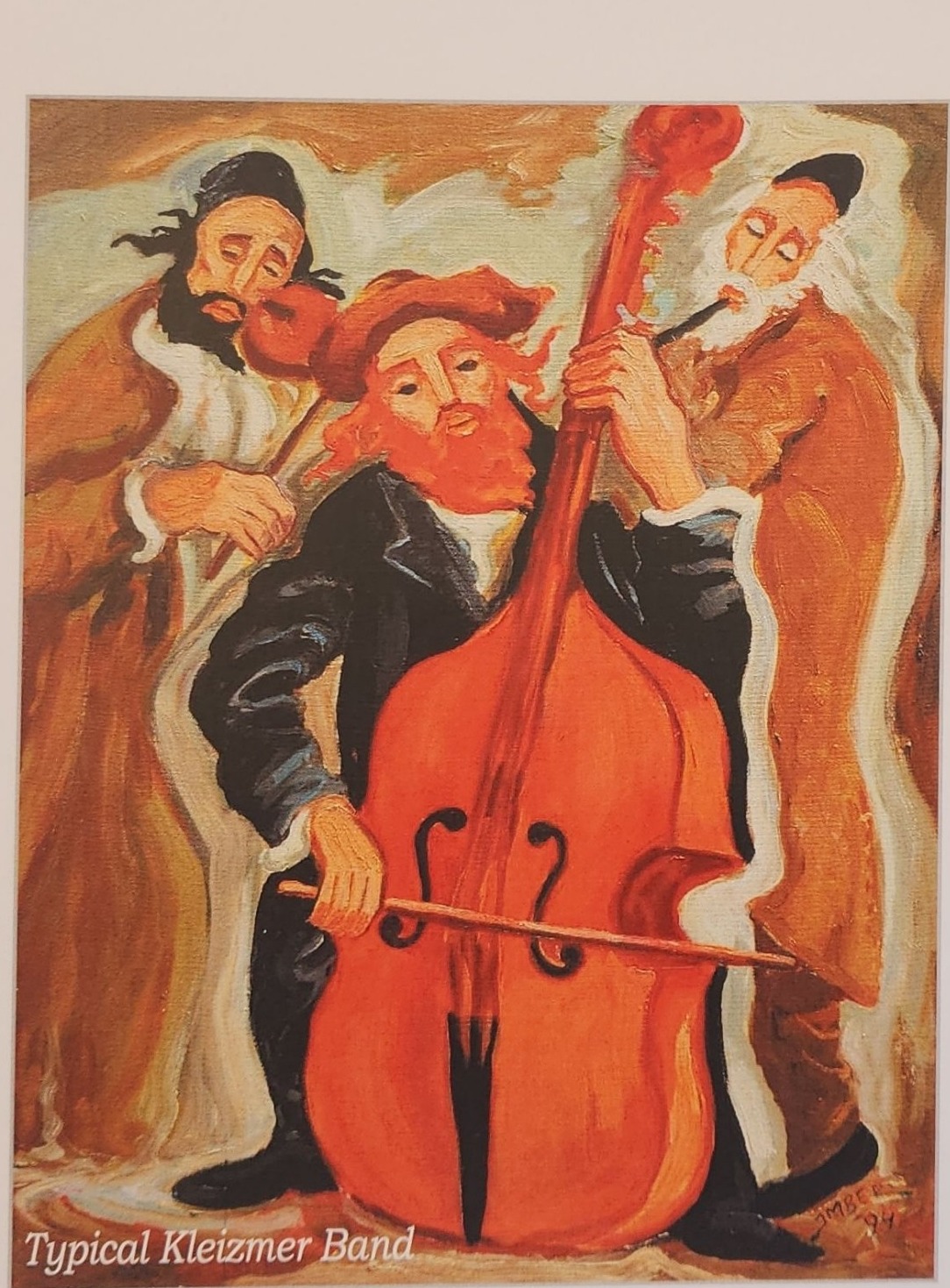 ציור להקת כליזמרים